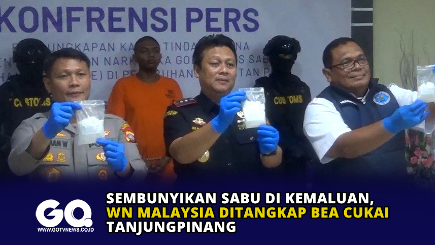 Indo Bokep Sembunyikan Sabu di Kemaluan, WN Malaysia diamankan Bea Cukai Tanjungpinang
