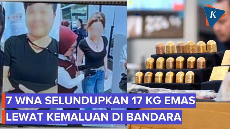 Indo Bokep 7 WNA Selundupkan 17 Kg Emas Seharga Rp 46 Miliar Lewat Kemaluan, ditahan di Bandara